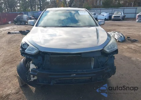 2017 Hyundai Santa Fe Sport 2.4L из США, поврежденный, VIN 5XYZT3LBXHG393413